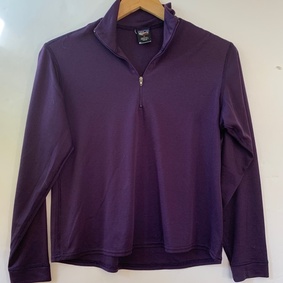 Patagonia Womens Capilene Baselayer 1/4 Zip Neck size Small - Picture 3 of 4